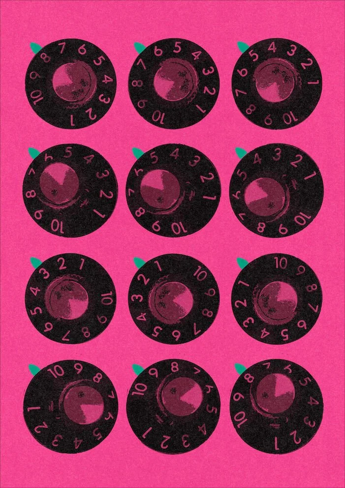 Volume #1 by graphic artist Paul Scott.  Printed on Heavyweight archival 260gsm matte paper using fade resistant inks. 100% cotton rag , Acid-Free. Design available in 4 colour options.