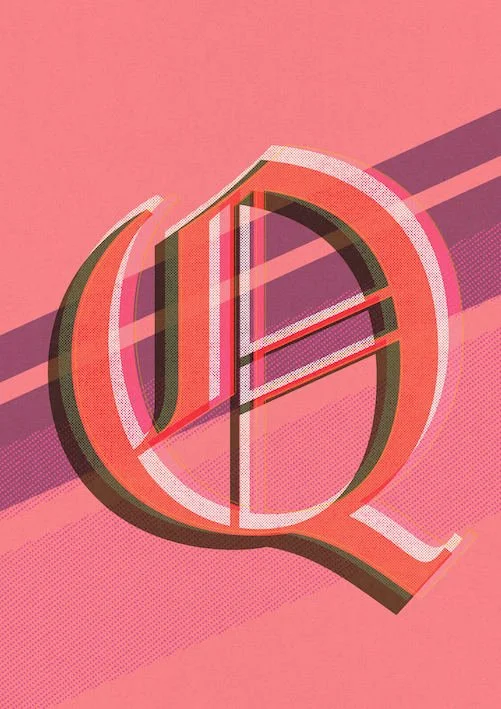 Love Letters by Paul Scott  Printed on Heavyweight archival 260gsm matte paper using fade resistant inks. 100% cotton rag, Acid-Free. Design available in 4 colour options.