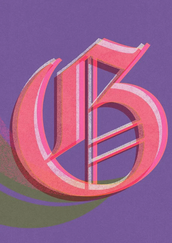 Love Letters by Paul Scott  Printed on Heavyweight archival 260gsm matte paper using fade resistant inks. 100% cotton rag, Acid-Free. Design available in 4 colour options.