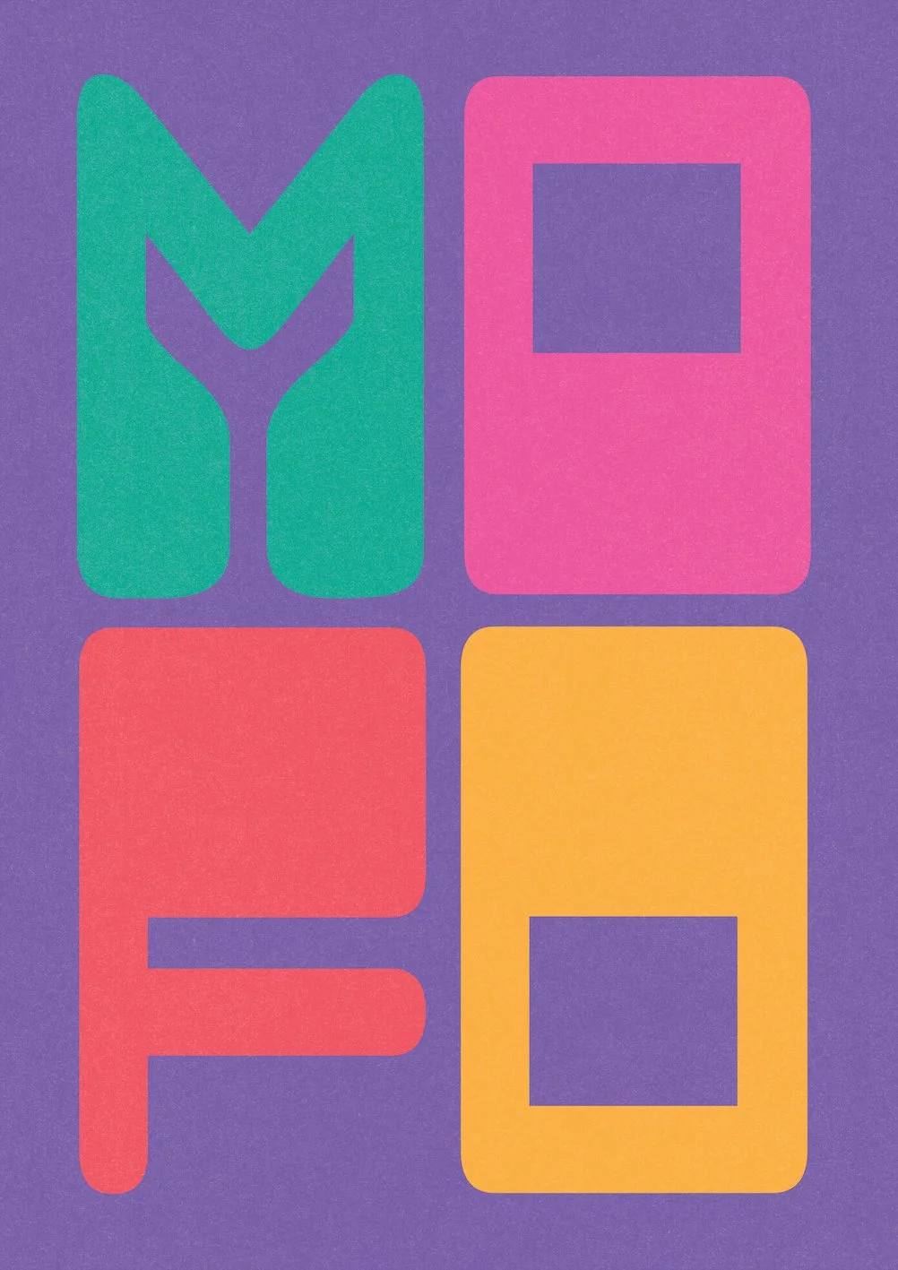 MOFO by graphic artist Paul Scott.  Printed on Heavyweight archival 260gsm matte paper using fade resistant inks. 100% cotton rag , Acid-Free. Design available in 5 colour options.