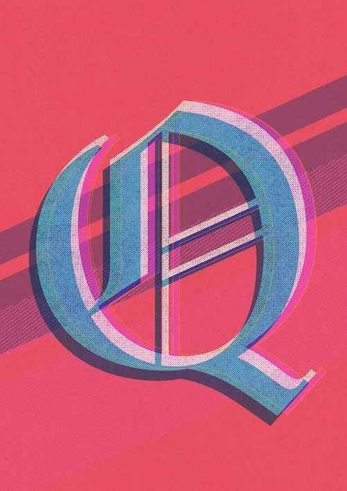 Love Letters by Paul Scott  Printed on Heavyweight archival 260gsm matte paper using fade resistant inks. 100% cotton rag, Acid-Free. Design available in 4 colour options.