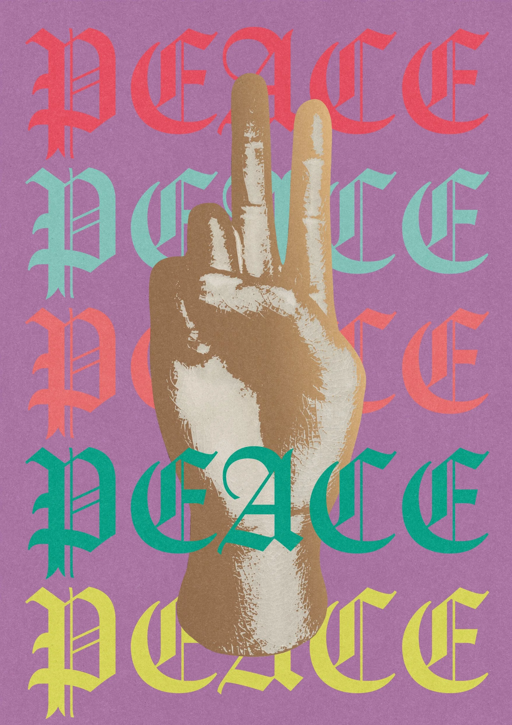 Peaceseeker by graphic artist Paul Scott.

Printed on Heavyweight archival 260gsm matte paper using fade resistant inks. 100% cotton rag , Acid-Free. Design available in 4 colour options. 

©2026  Paul Scott. Liberty Creative Ltd.