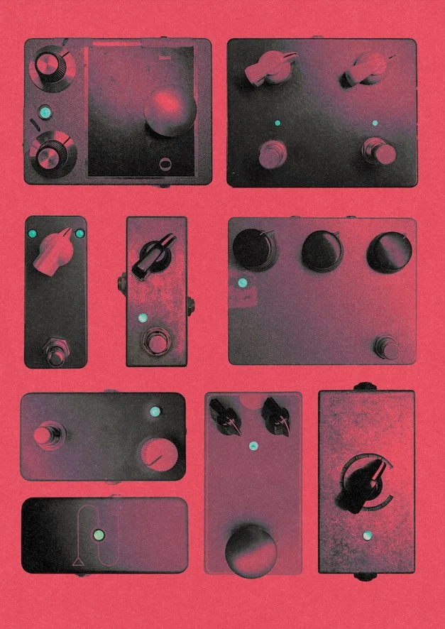 Light Electric Dance by graphic artist Paul Scott.  Printed on Heavyweight archival 260gsm matte paper using fade resistant inks. 100% cotton rag , Acid-Free. Design available in 4 colour options.