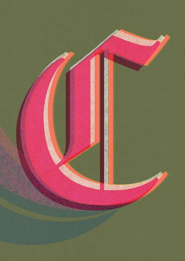 Love Letters by Paul Scott  Printed on Heavyweight archival 260gsm matte paper using fade resistant inks. 100% cotton rag, Acid-Free. Design available in 4 colour options.