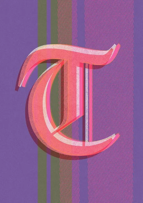 Love Letters by Paul Scott  Printed on Heavyweight archival 260gsm matte paper using fade resistant inks. 100% cotton rag, Acid-Free. Design available in 4 colour options.