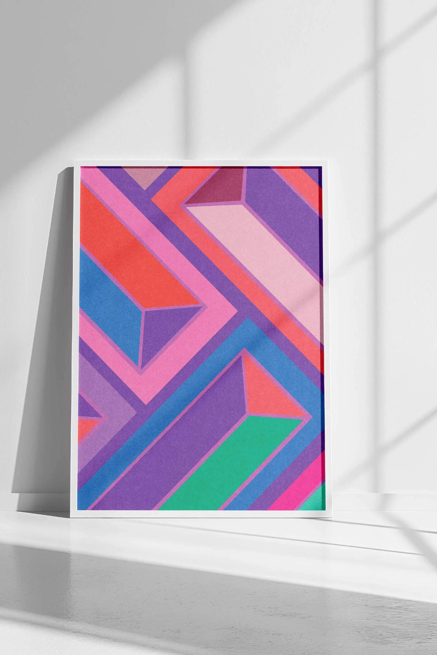 	
Bricks #6 by graphic artist Paul Scott. Printed on Heavyweight archival 260gsm matte paper using fade resistant inks. 100% cotton rag , Acid-Free. Design available in 3 colour options. Shop now at paulscott.studio ©2026 Liberty Creative Ltd.