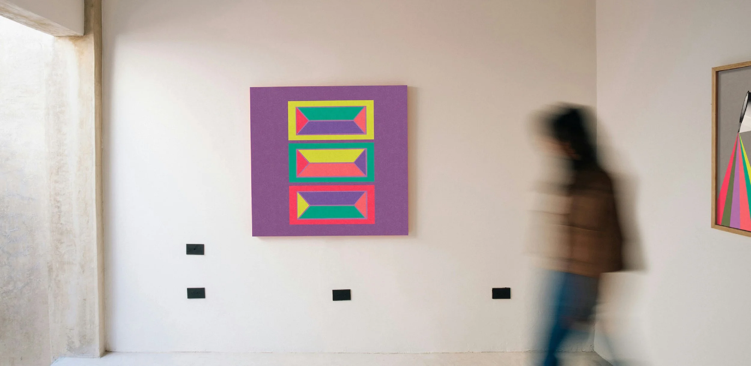 Bricks #1 by graphic artist Paul Scott.  Printed on Heavyweight archival 260gsm matte paper using fade resistant inks. 100% cotton rag , Acid-Free. Design available in 3 colour options. Shop now at paulscott.studio ©2026 Liberty Creative Ltd.