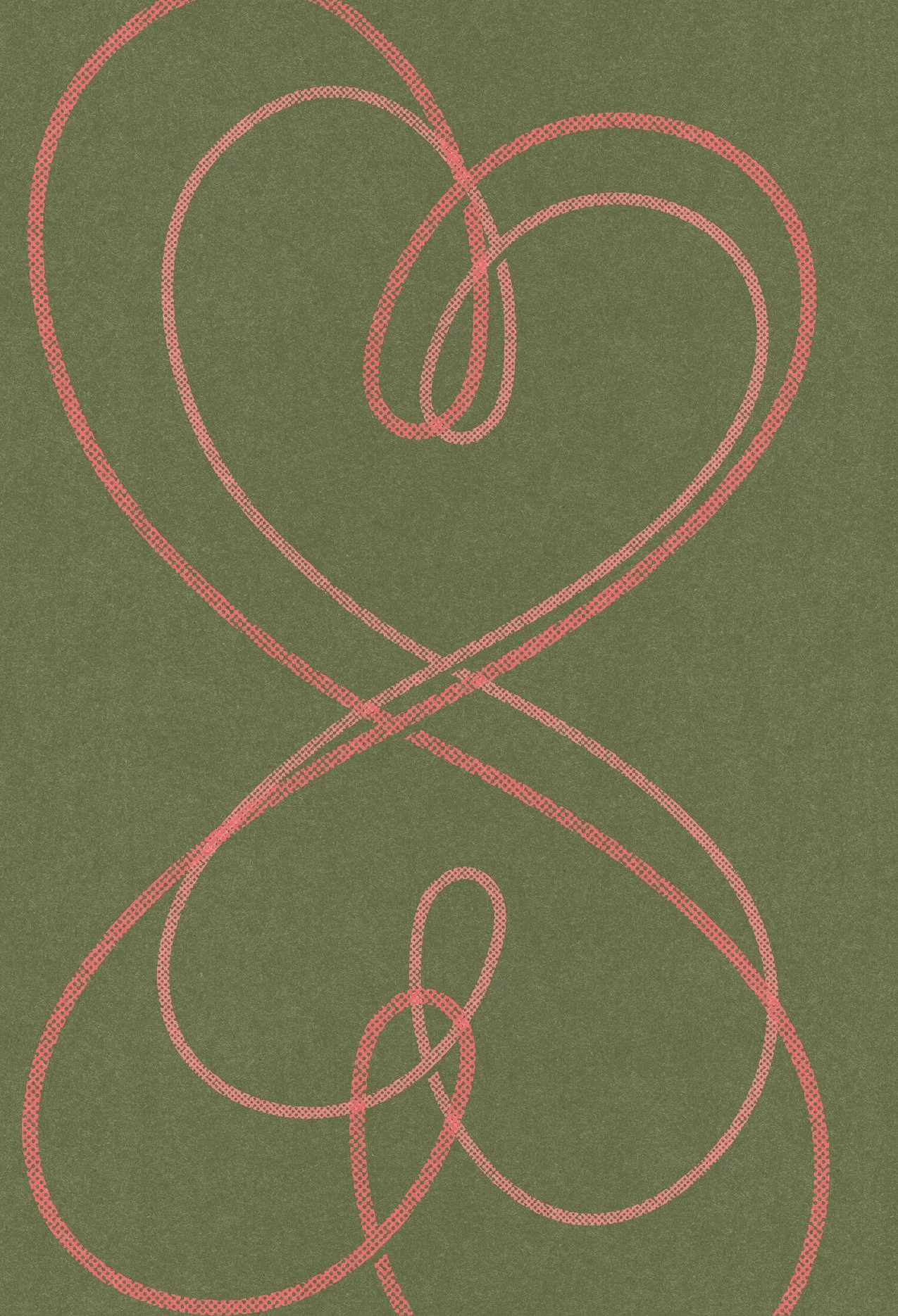 Two Entwined #2 by graphic artist Paul Scott.  Printed on Heavyweight archival 260gsm matte paper using fade resistant inks. 100% cotton rag , Acid-Free. Design available in 4 colour options.