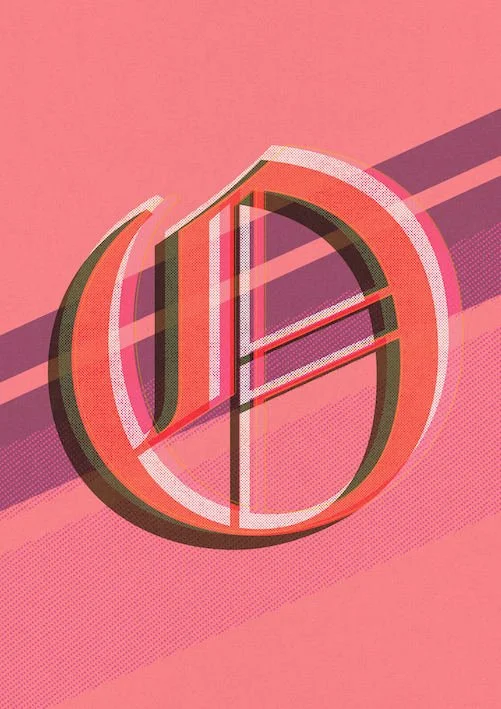 Love Letters by Paul Scott  Printed on Heavyweight archival 260gsm matte paper using fade resistant inks. 100% cotton rag, Acid-Free. Design available in 4 colour options.