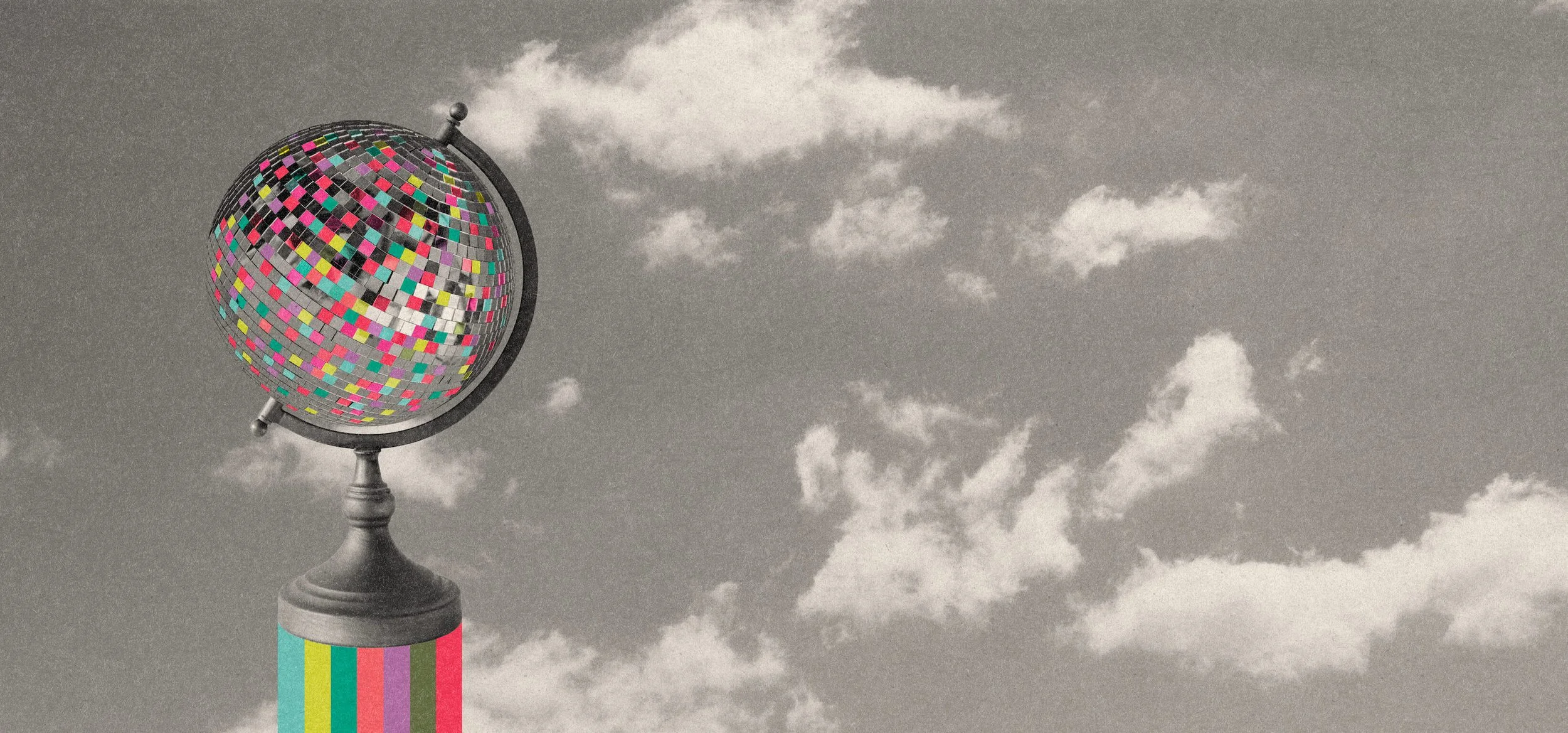 Let's Dance by graphic artist Paul Scott.  Printed on Heavyweight archival 260gsm matte paper using fade resistant inks. 100% cotton rag , Acid-Free. Design available in 4 colour options. Shop now at paulscott.studio ©2026 Liberty Creative Ltd.