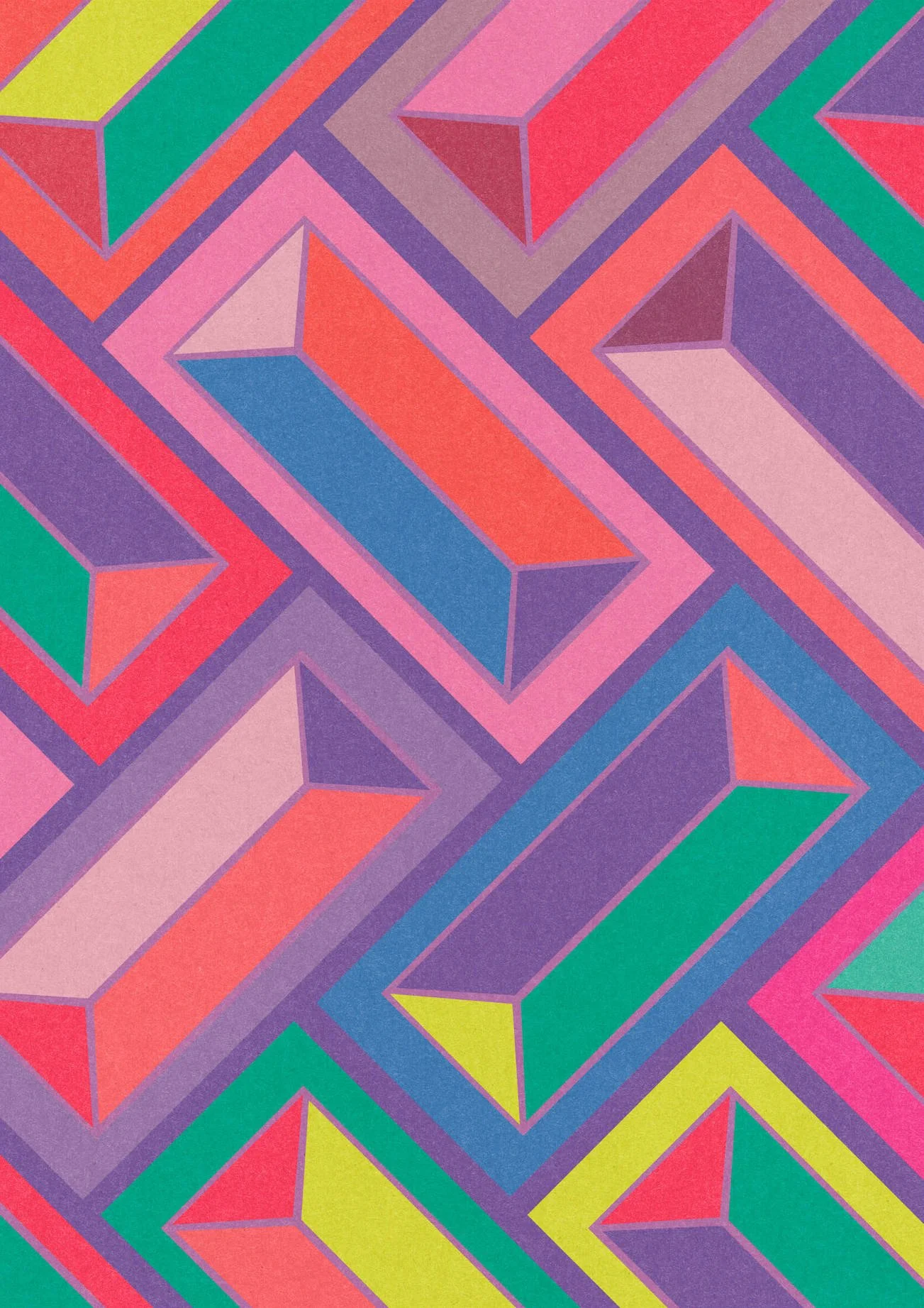 Bricks #8 by graphic artist Paul Scott.

Printed on Heavyweight archival 260gsm matte paper using fade resistant inks. 100% cotton rag , Acid-Free. 

©2026  Paul Scott. Liberty Creative Ltd.