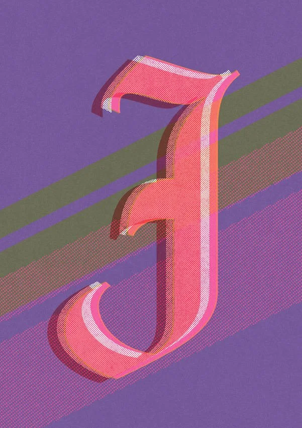 Love Letters by Paul Scott  Printed on Heavyweight archival 260gsm matte paper using fade resistant inks. 100% cotton rag, Acid-Free. Design available in 4 colour options.