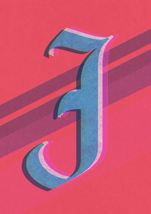 Love Letters by Paul Scott  Printed on Heavyweight archival 260gsm matte paper using fade resistant inks. 100% cotton rag, Acid-Free. Design available in 4 colour options.