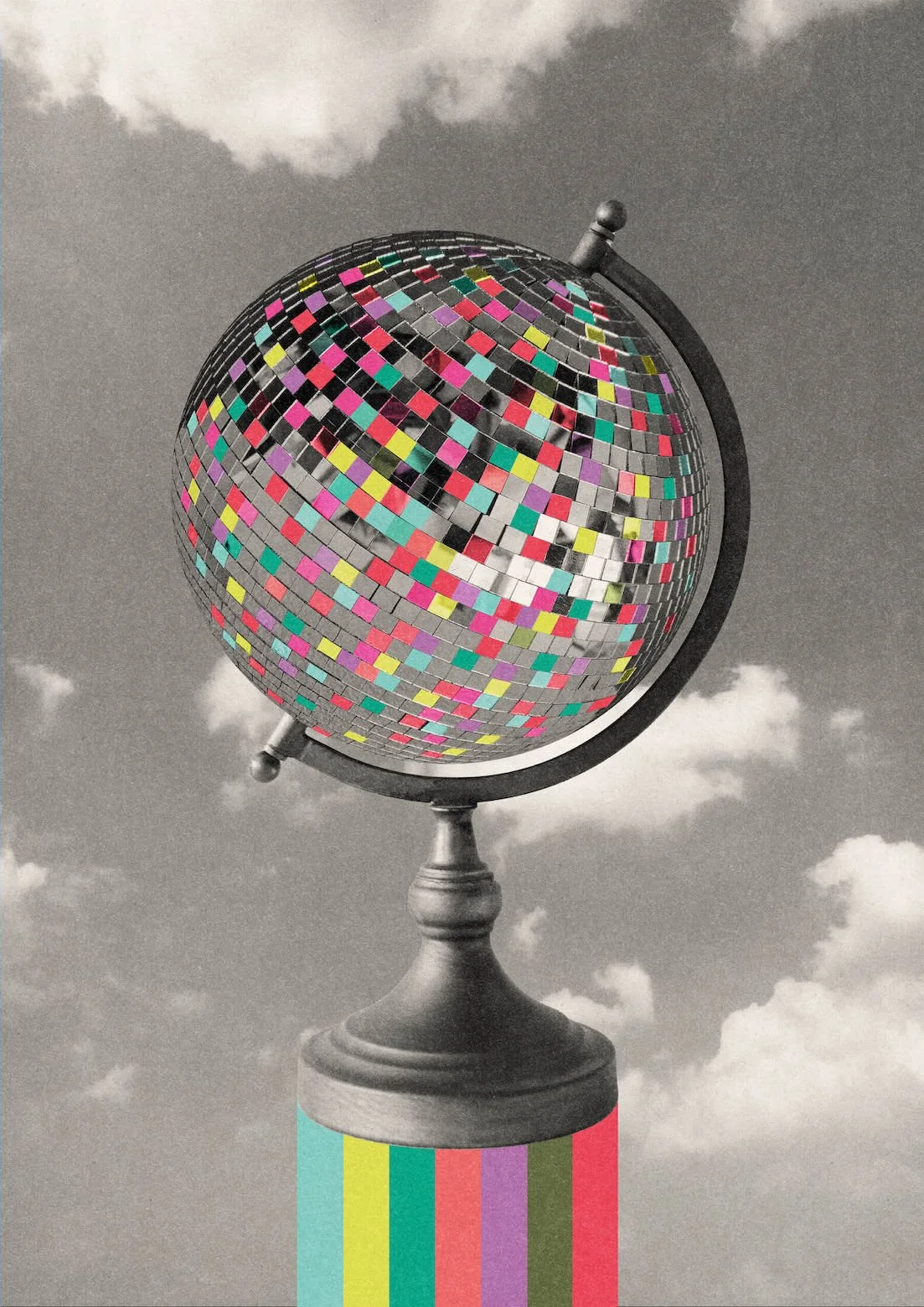 Let's Dance by graphic artist Paul Scott.

Printed on Heavyweight archival 260gsm matte paper using fade resistant inks. 100% cotton rag , Acid-Free. Design available in 4 colour options. 

©2026  Paul Scott. Liberty Creative Ltd.