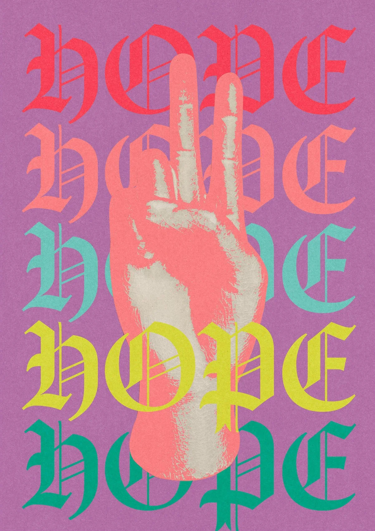 HOPEhunter by graphic artist Paul Scott.  Printed on Heavyweight archival 260gsm matte paper using fade resistant inks. 100% cotton rag , Acid-Free. Design available in 4 colour options.