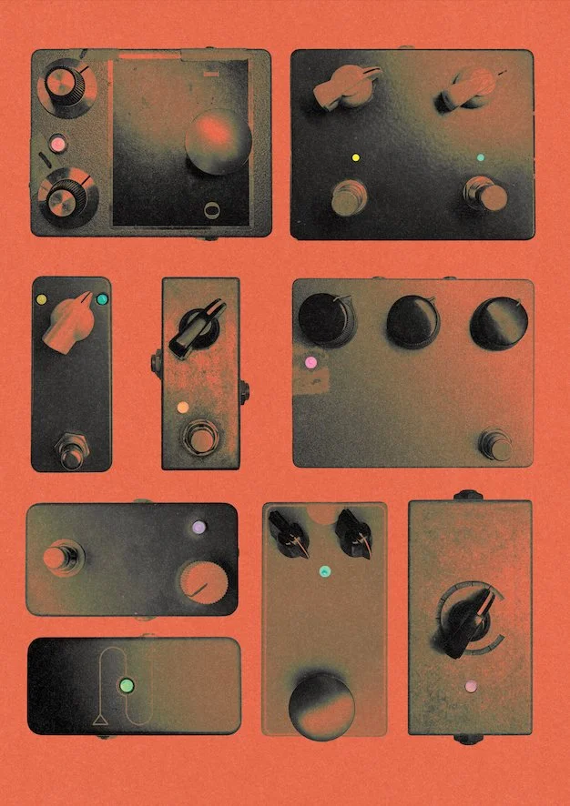 Light Electric Dance by graphic artist Paul Scott.  Printed on Heavyweight archival 260gsm matte paper using fade resistant inks. 100% cotton rag , Acid-Free. Design available in 4 colour options.