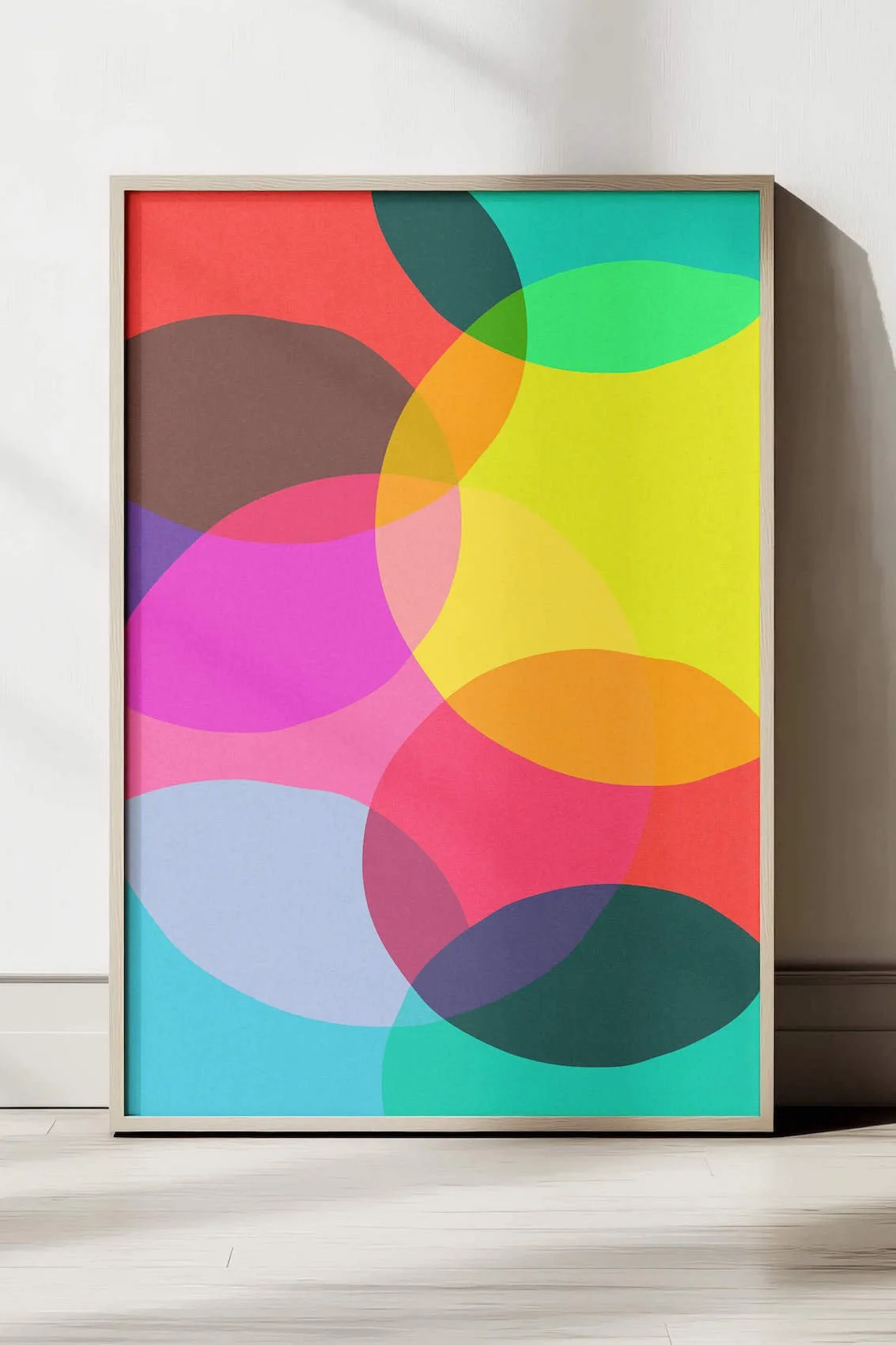 Shimmer #1 by graphic artist Paul Scott.    Printed on Heavyweight archival 260gsm matte paper using fade resistant inks. 100% cotton rag , Acid-Free.