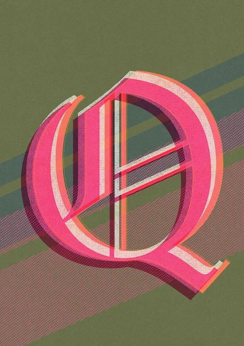 Love Letters by Paul Scott  Printed on Heavyweight archival 260gsm matte paper using fade resistant inks. 100% cotton rag, Acid-Free. Design available in 4 colour options.