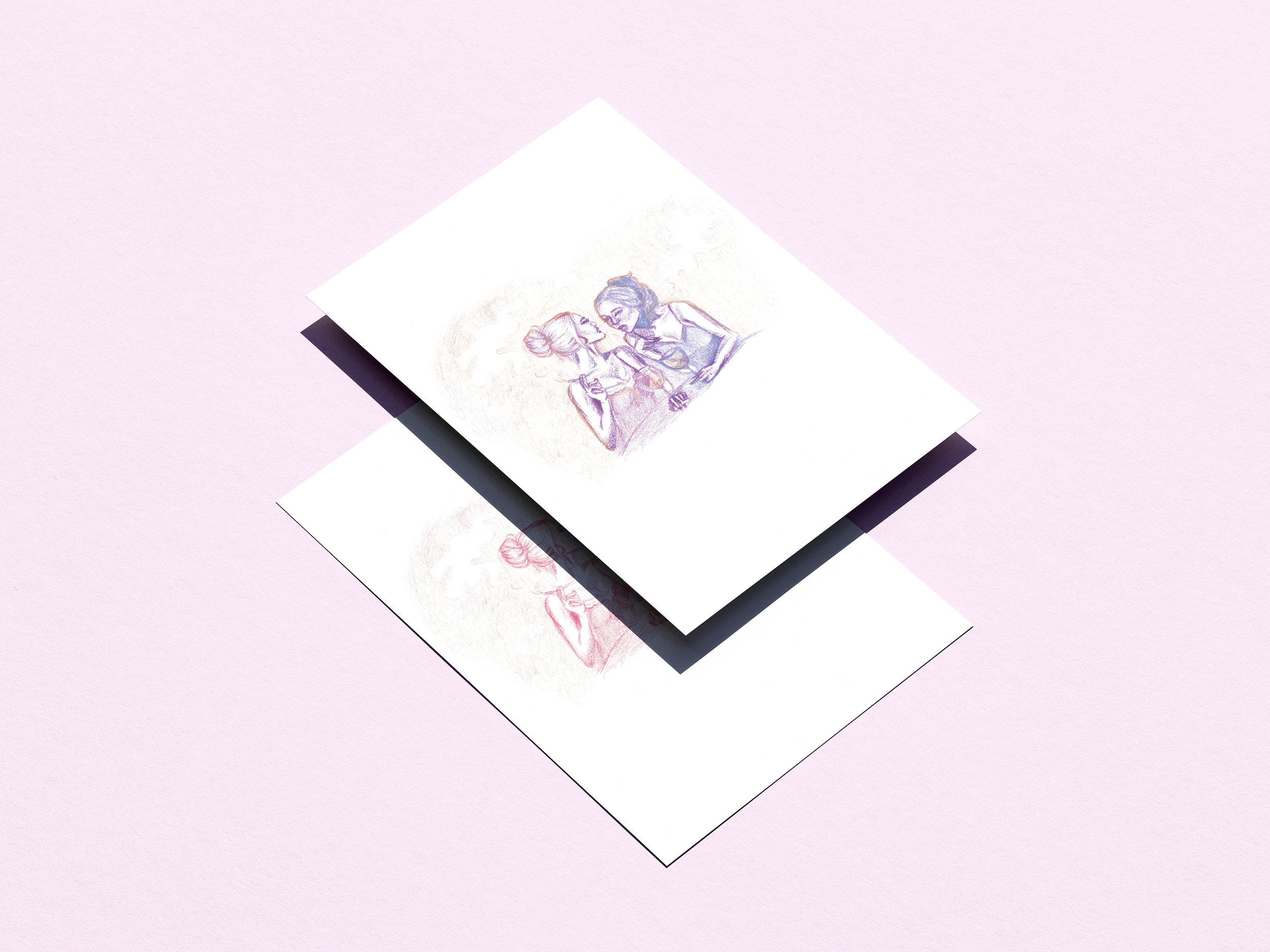 Print A5 - Wine & Gossip