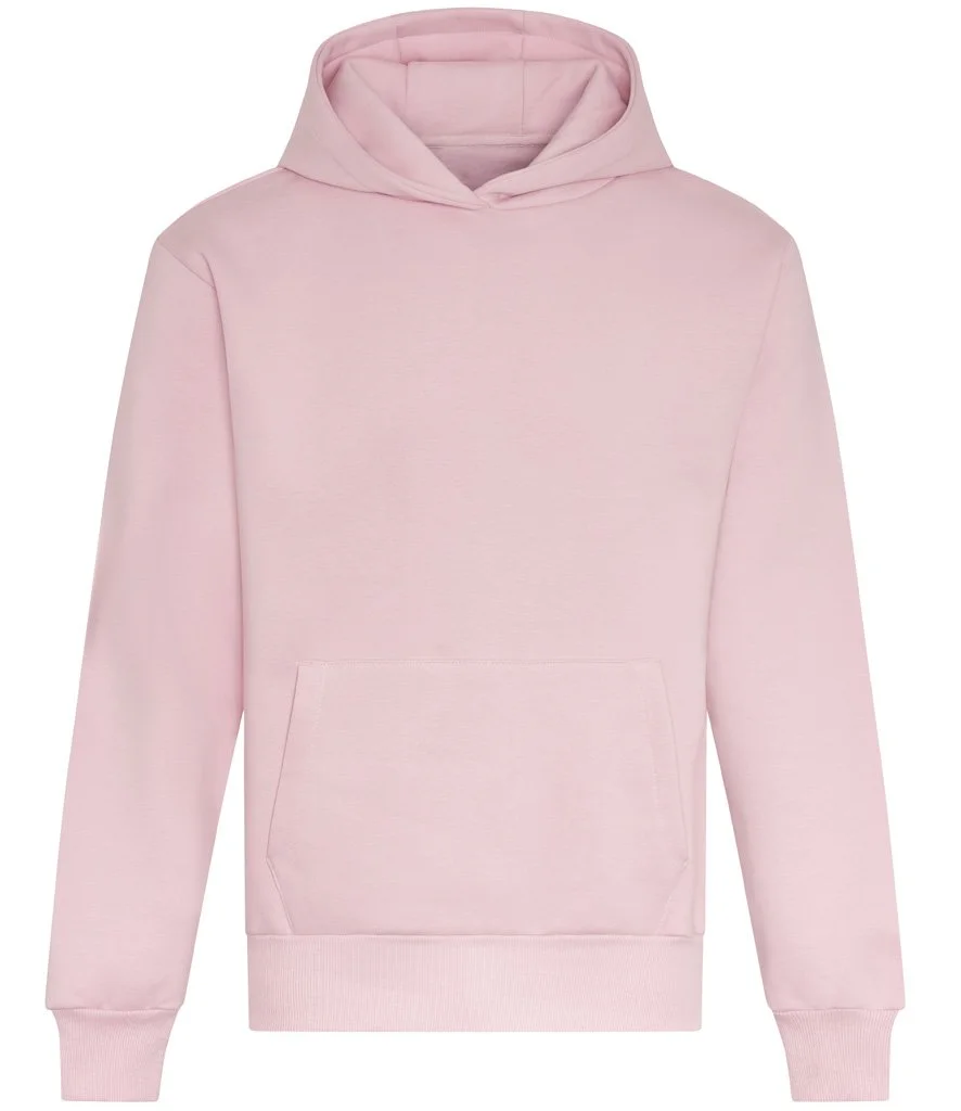 Hoodie number 1 baby pink front