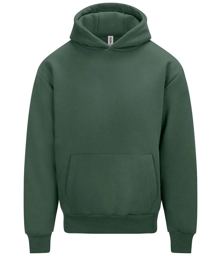 Hoodie number 1 green front