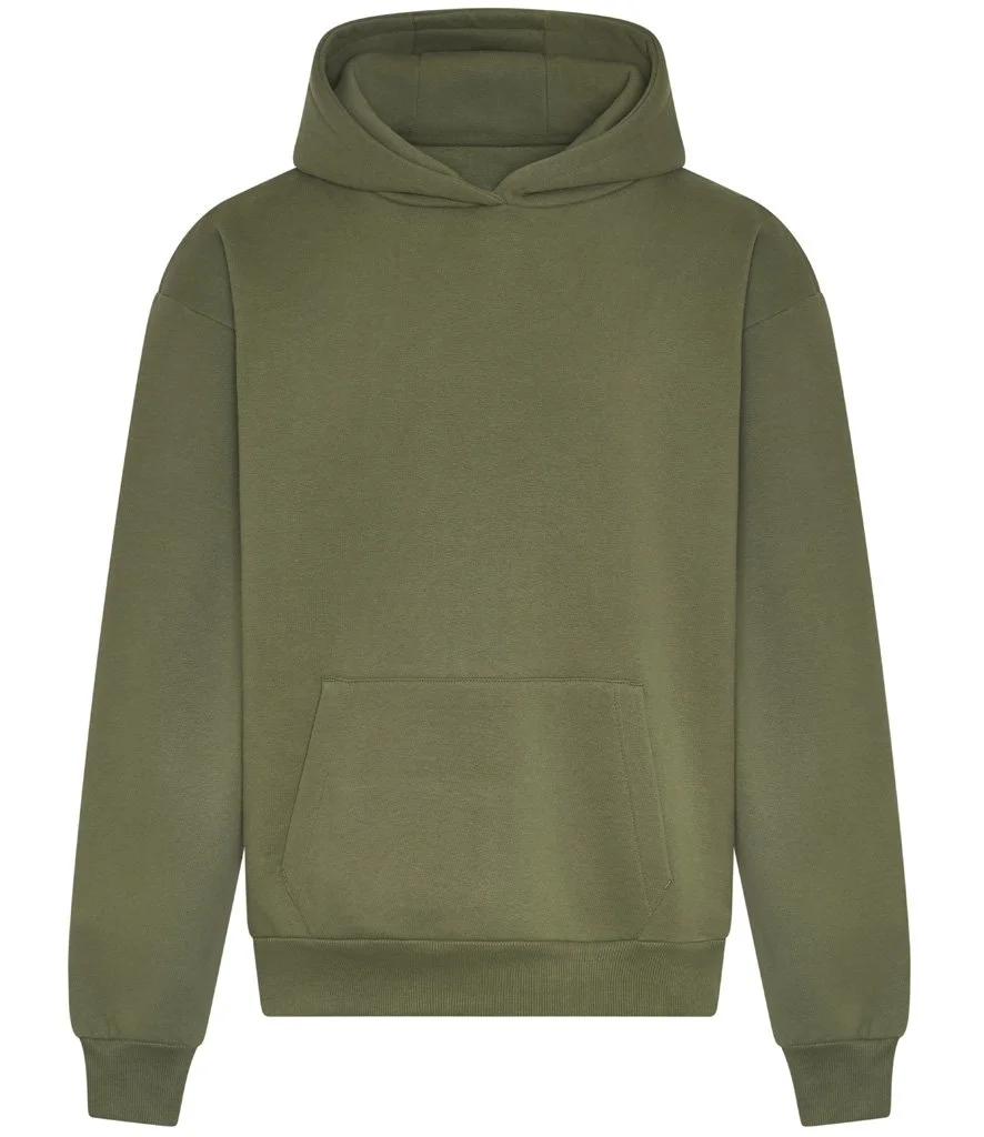 Hoodie number 1 green front