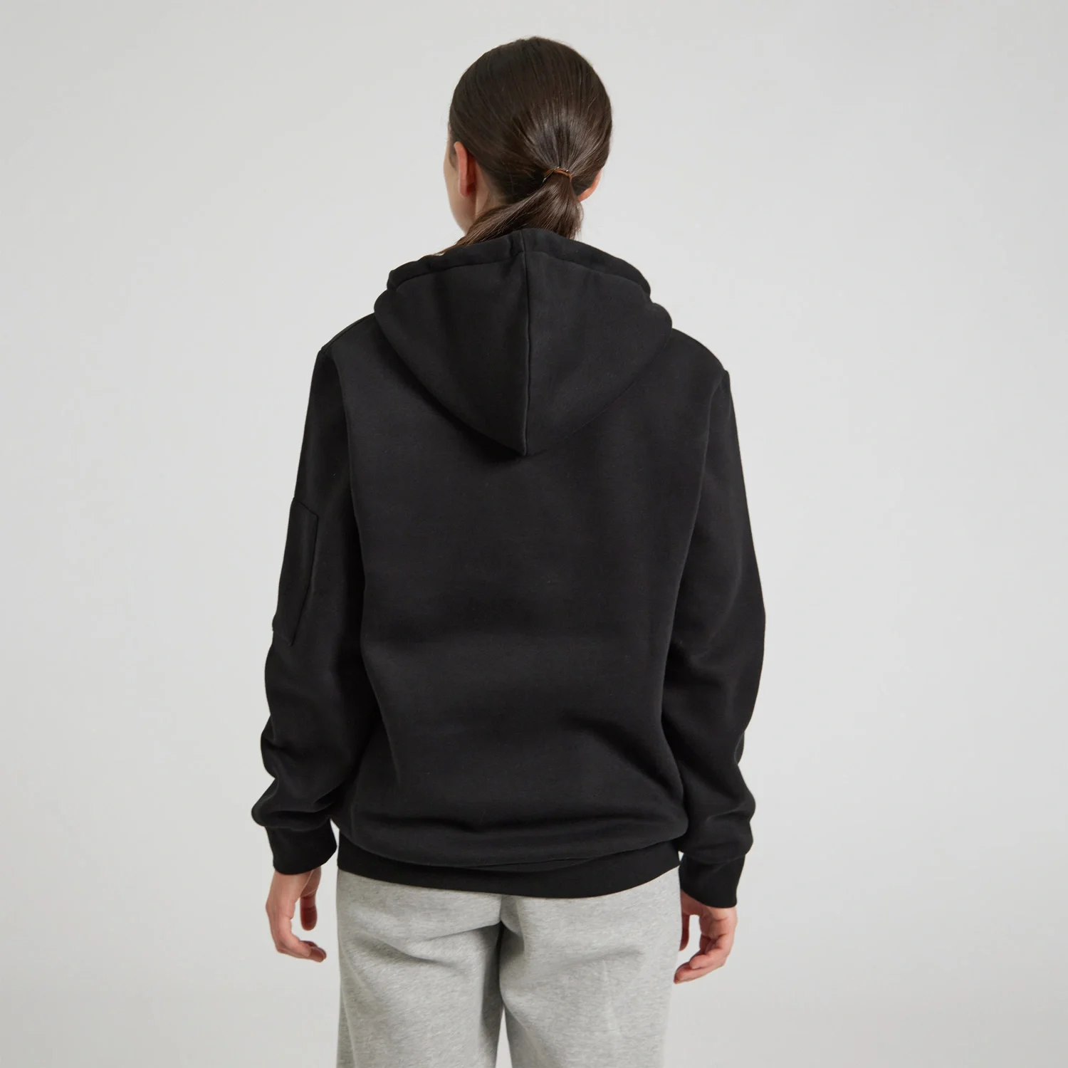 Brand Me Up Zipped Work Hoodie back