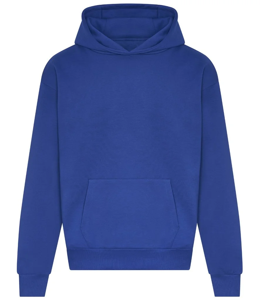 Hoodie number 1 brand me up blue front