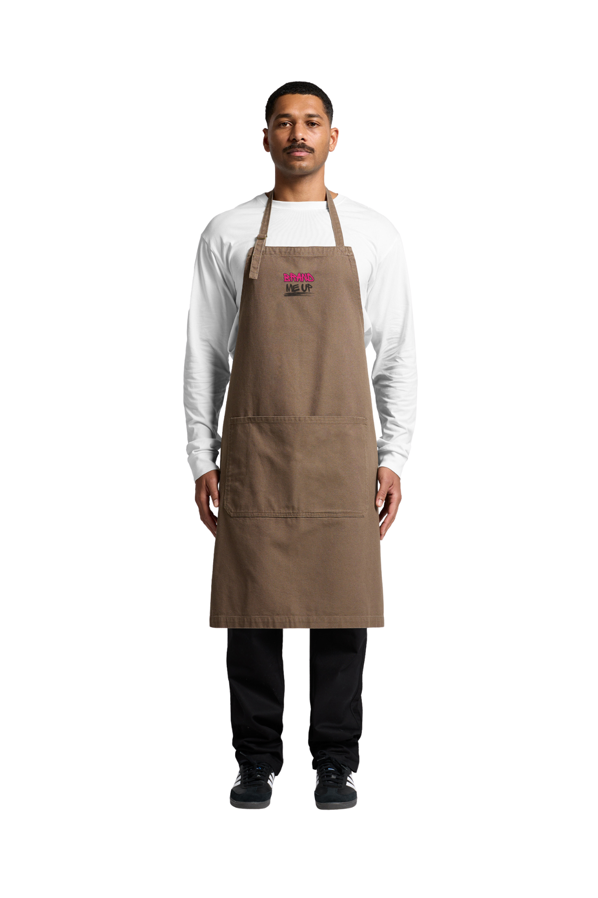 Brand Me Up heavy weight canvas full apron