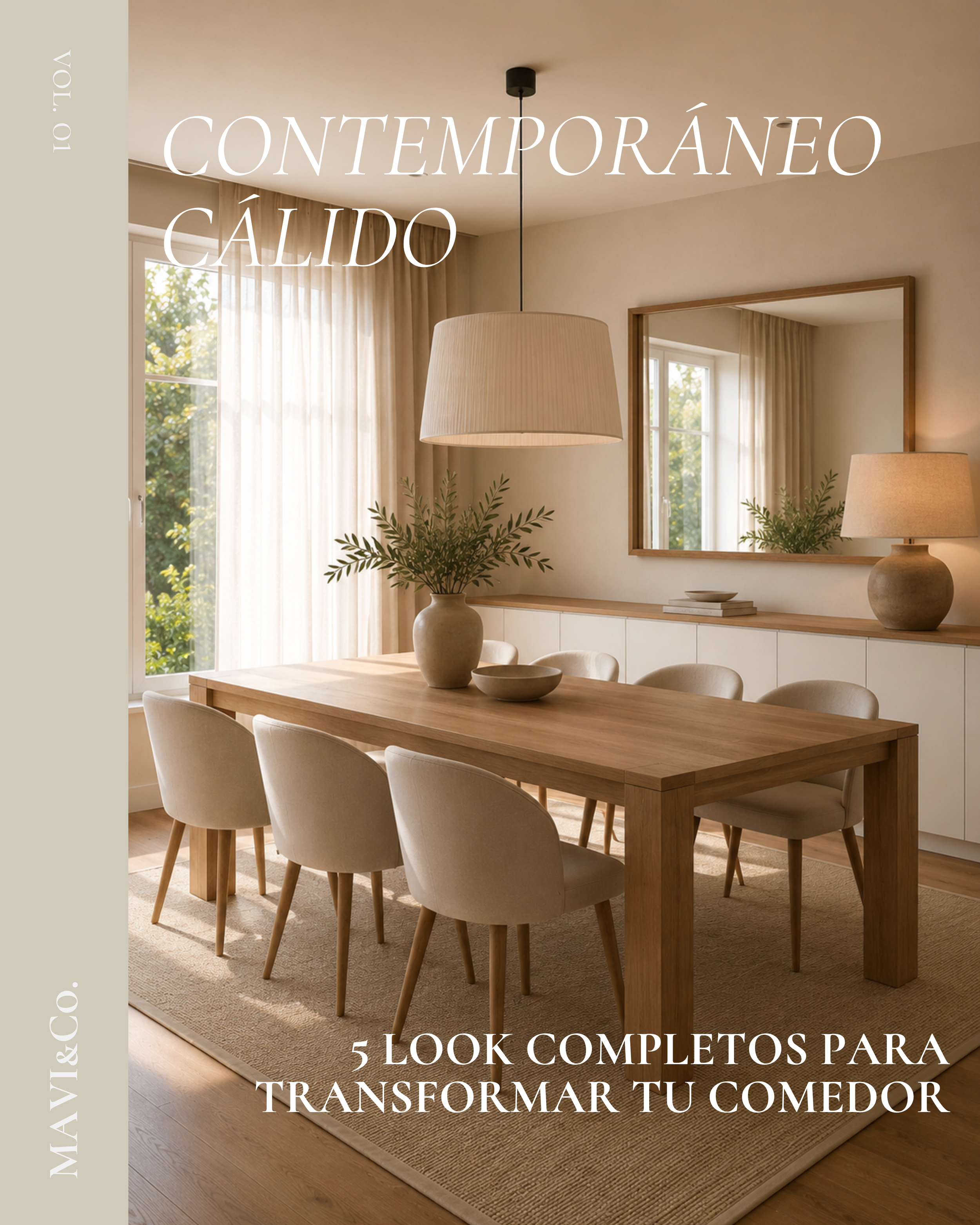 Mabook Comedor contemporáneo cálido