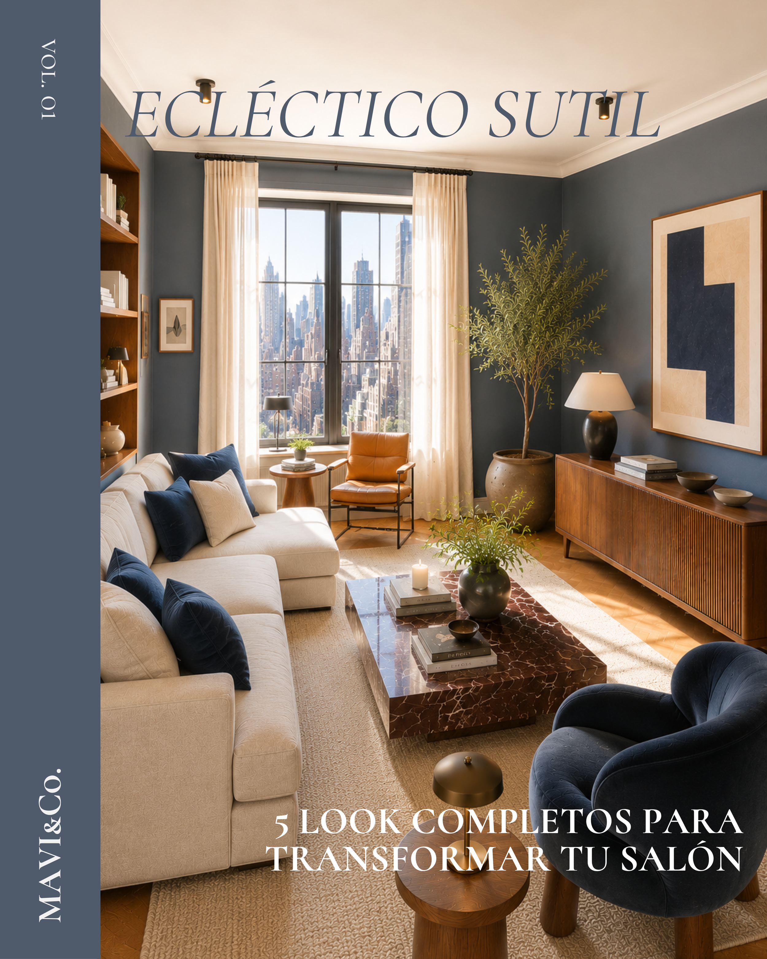 Mabook Salón ecléctico sutil