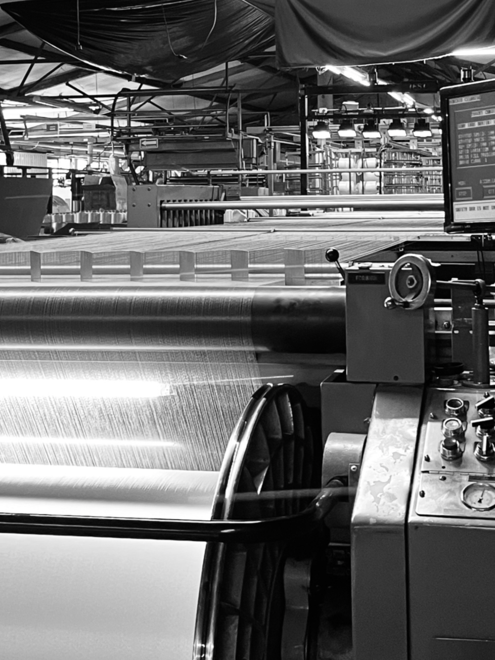 Urdido directo textil industrial para fibras sinteticas en mexico