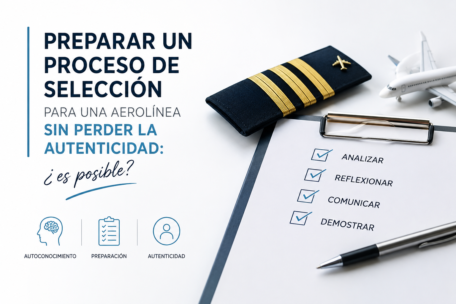 Preparar un proceso de selección para una aerolínea sin perder la autenticidad: ¿es posible?