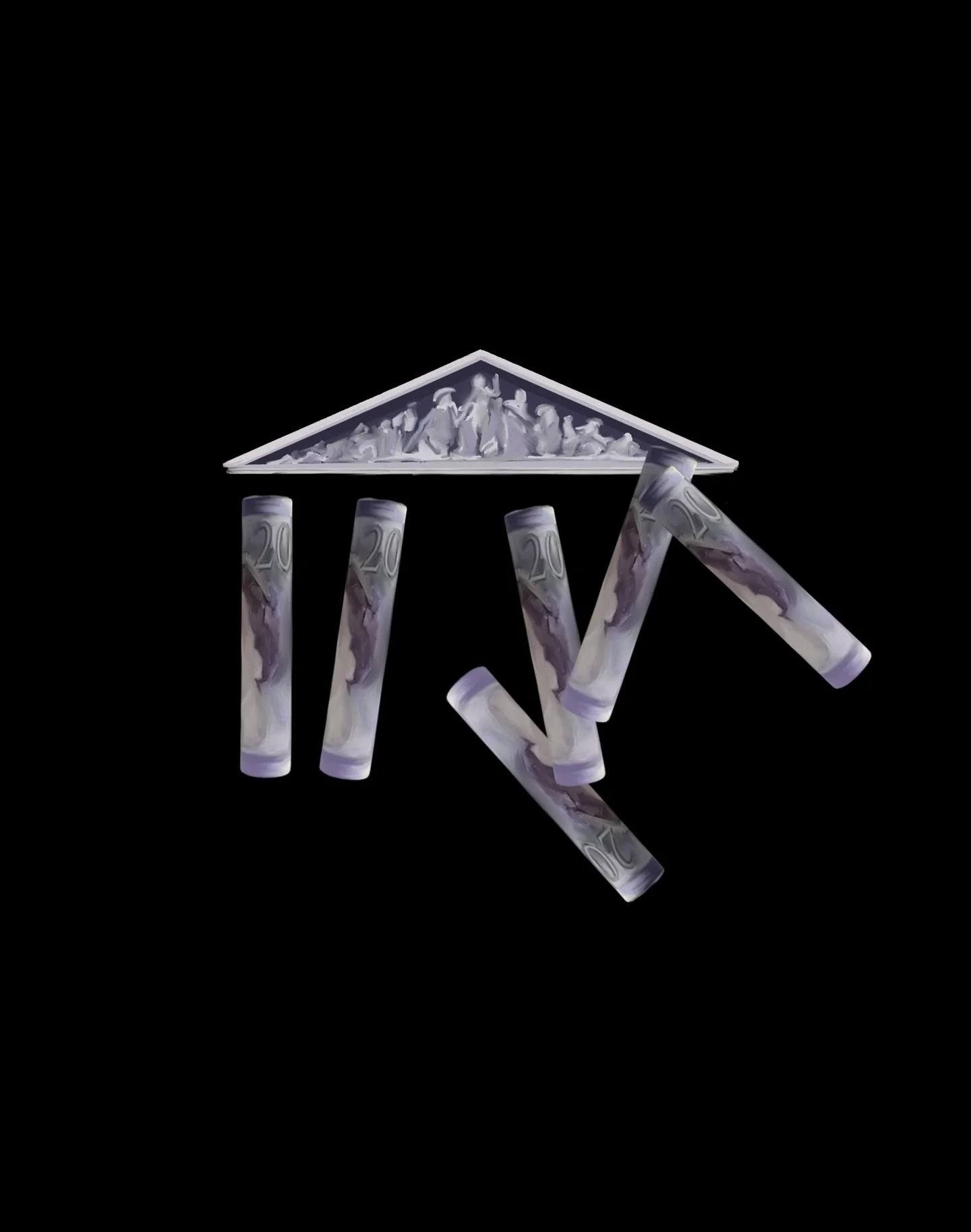 Illustrations for &lsquo;The Quiet Crisis of Local Finance&rsquo; &mdash; a piece on the slow-building emergency in government debt at the local level. 

#illustration #editorialillustration #newsdesign #localgovernment #debt