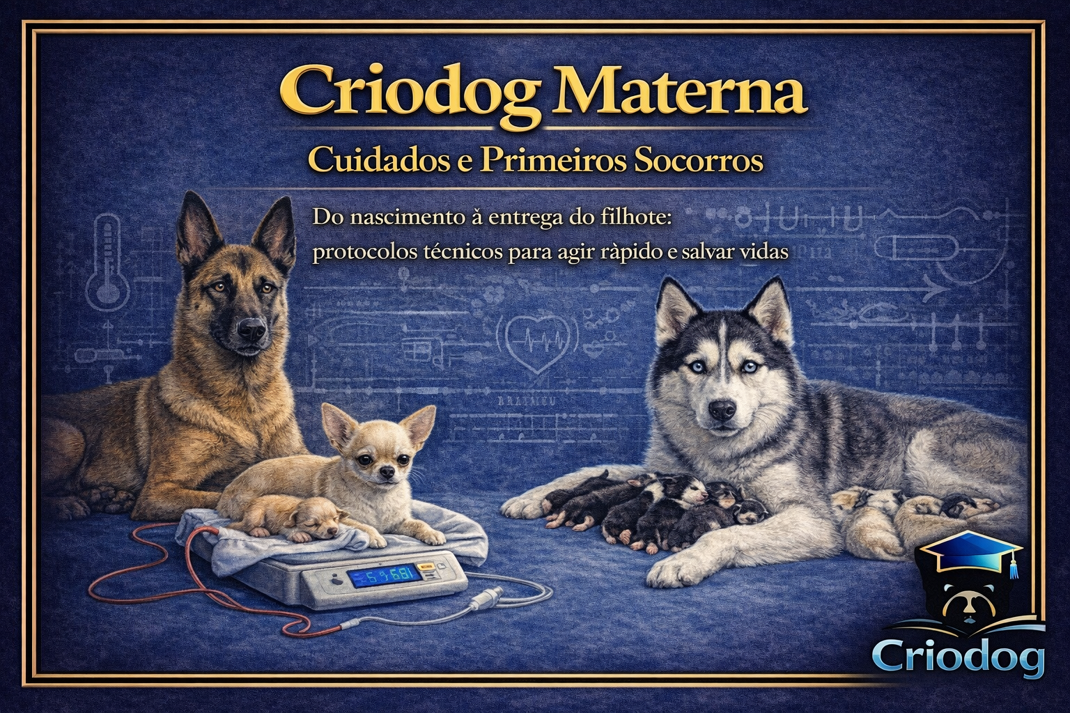 CrioDog Materna: Neonatologia e Primeiros Socorros