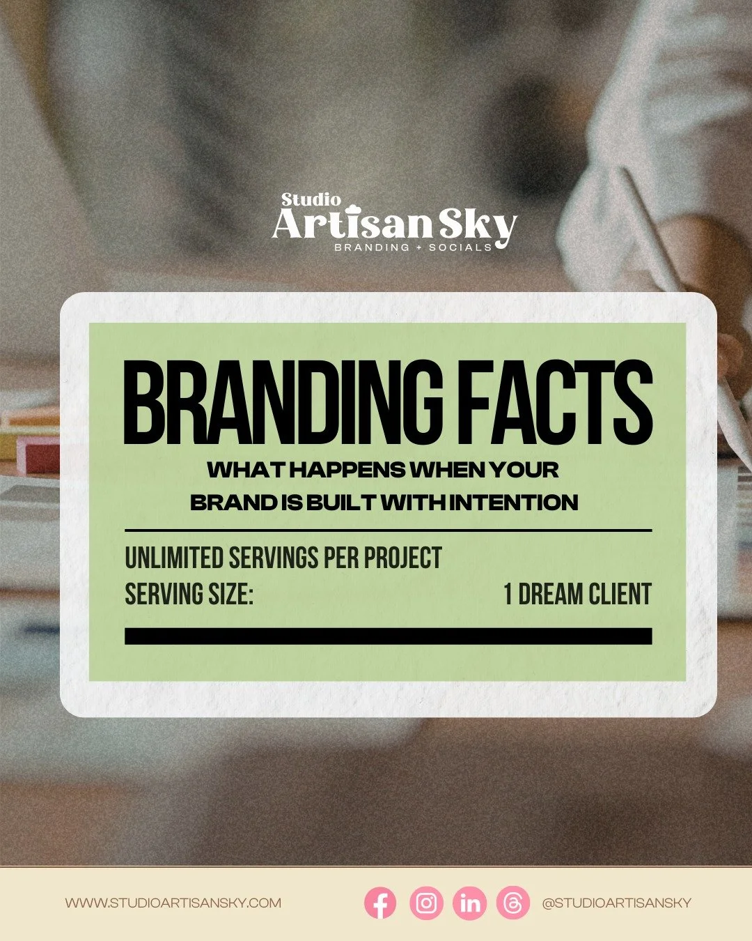 Branding is not decoration.
It is structure.

When your brand is built with intention, every decision gets easier.
Your message sharpens.
Your visuals align.
Your confidence compounds.

We do not design for trends or quick wins.
We build brands that 