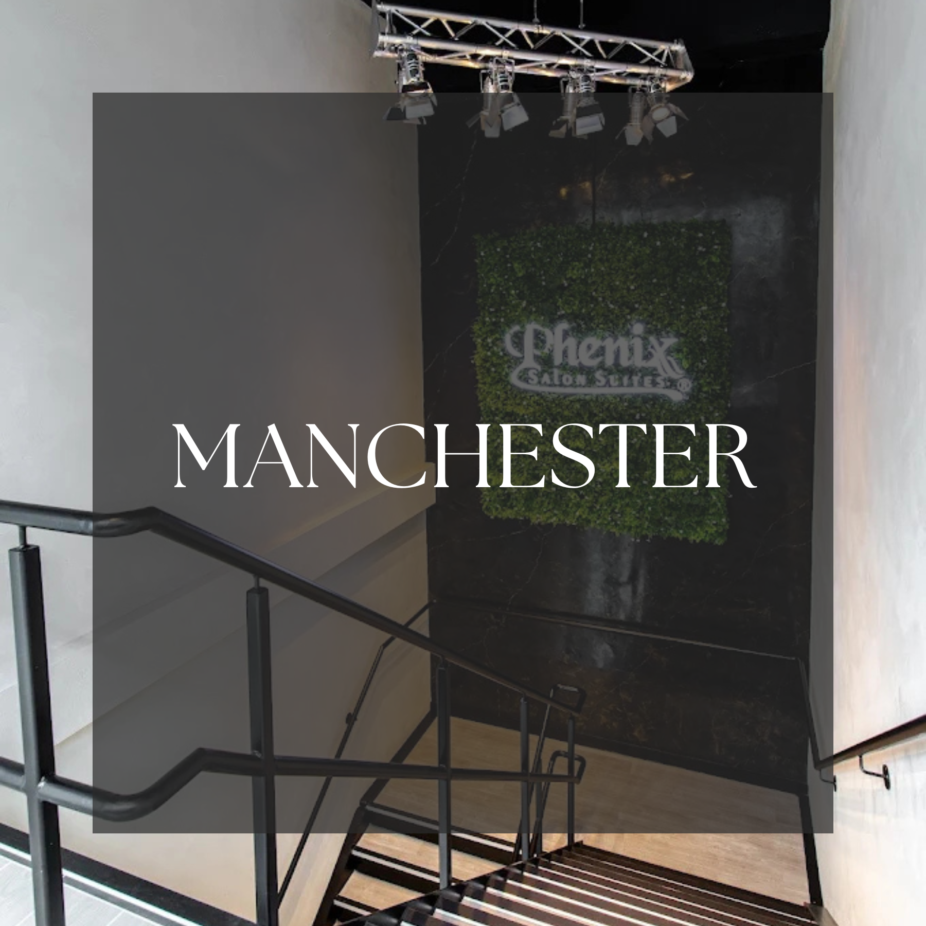 Entrance to the private ED.03 Manchester Studio, providing one-to-one colour appointments in Manchester city centre.