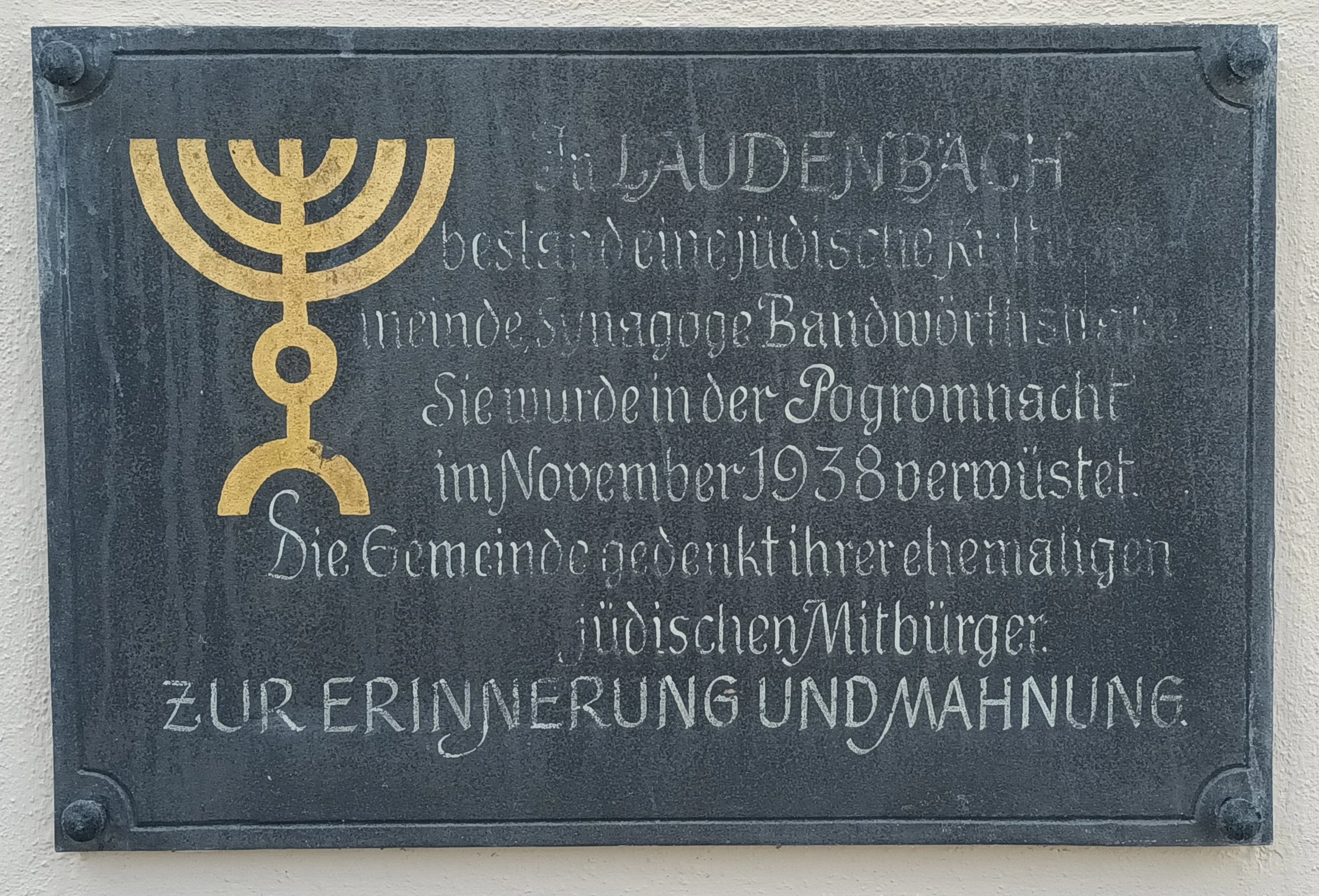 Ehemalige jüdische Gemeinde