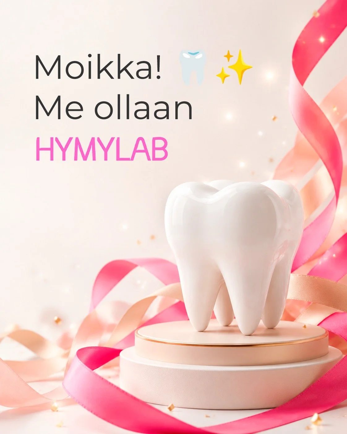Moikka! Me ollaan HymyLab &ndash; uusi hammaslaboratorio Turussa 🦷✨

Meid&auml;n juttu on aika yksinkertainen: tarkkaa hammastekniikkaa, suoraa yhteydenpitoa ja yhteisty&ouml;t&auml; ilman turhaa s&auml;&auml;t&ouml;&auml;.

T&auml;ll&auml; tilill&a