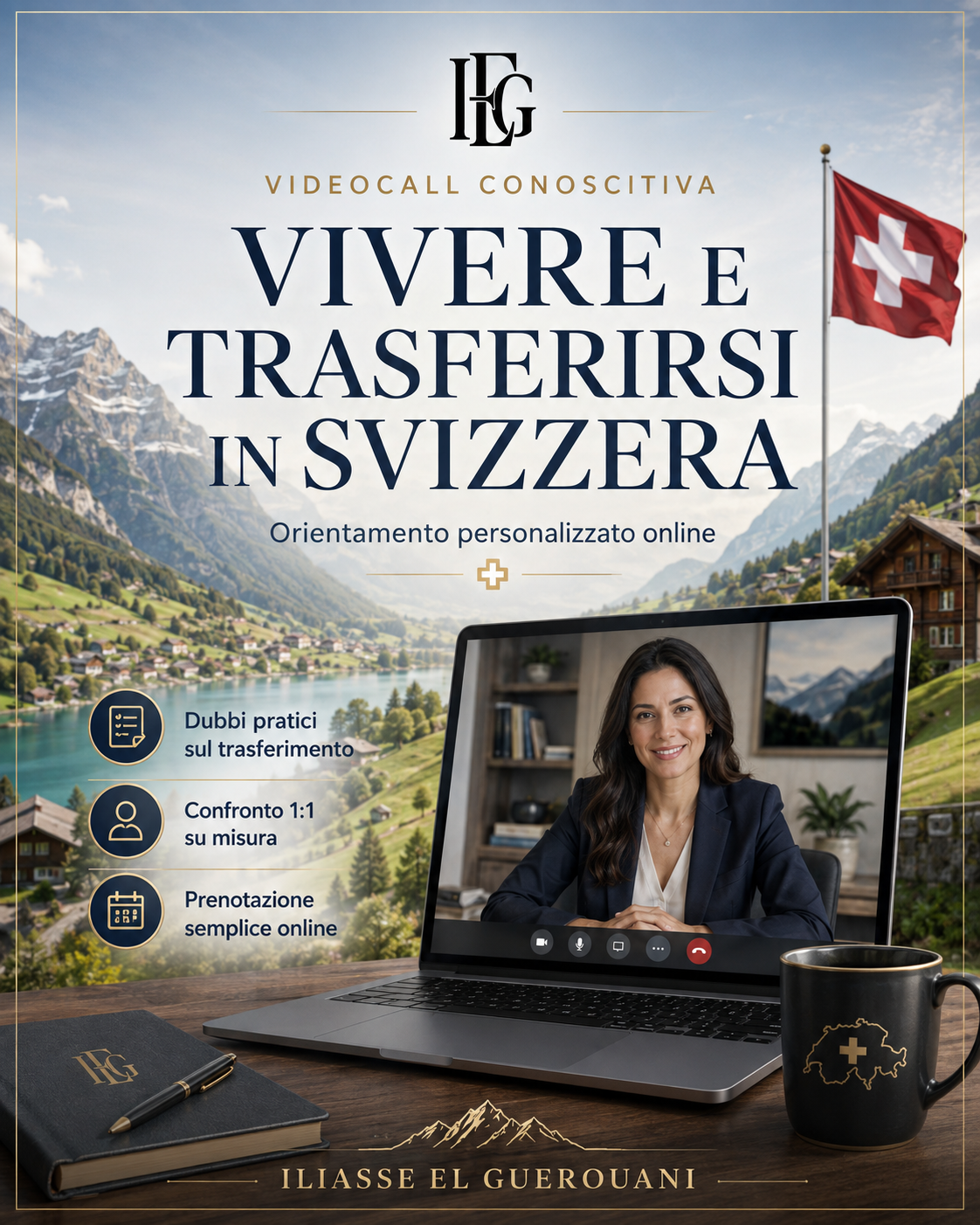 🇨🇭 Videocall Conoscitiva – Vivere e orientarsi in Svizzera