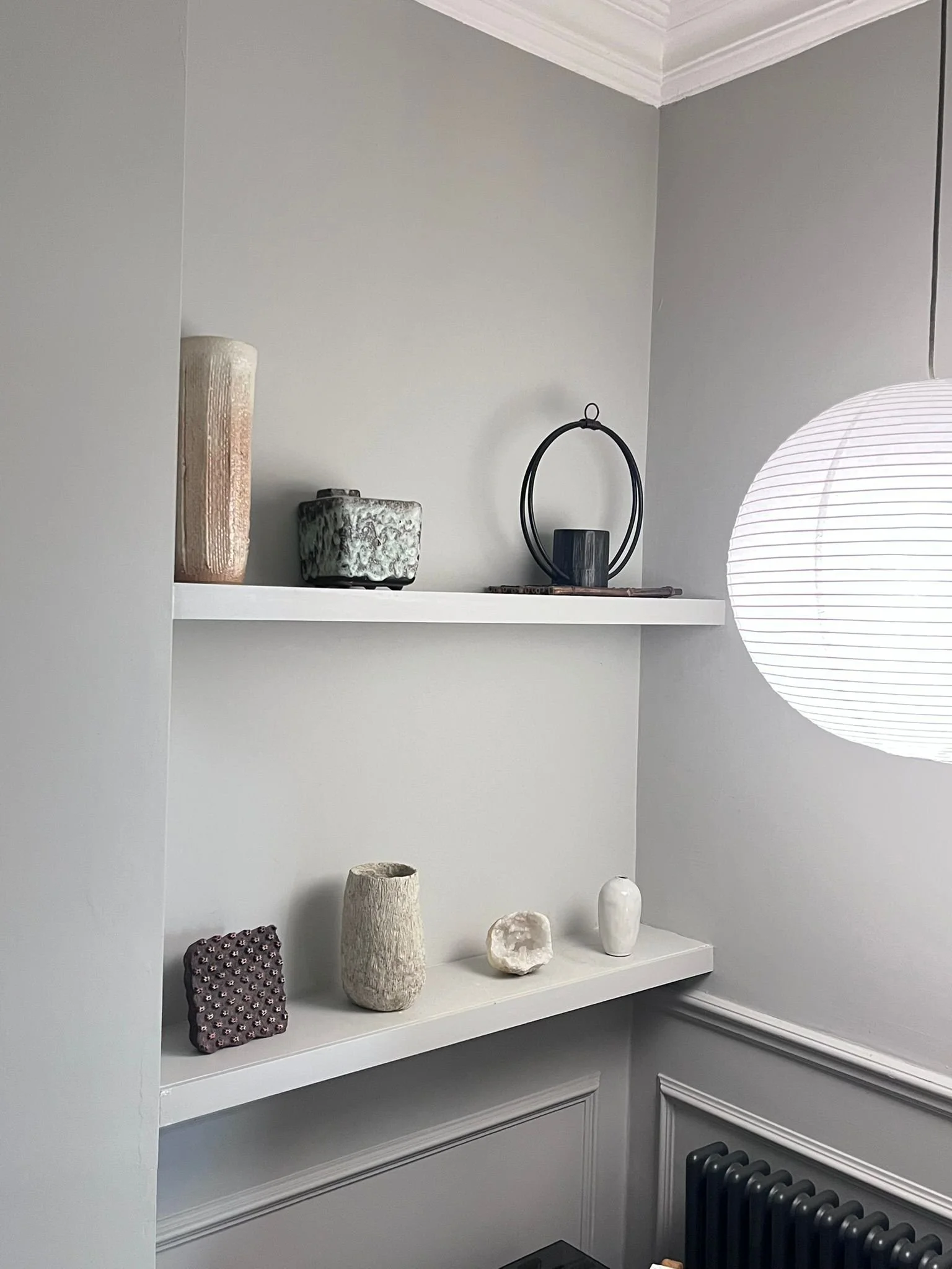 Alcove Shelves: Made to measure on site