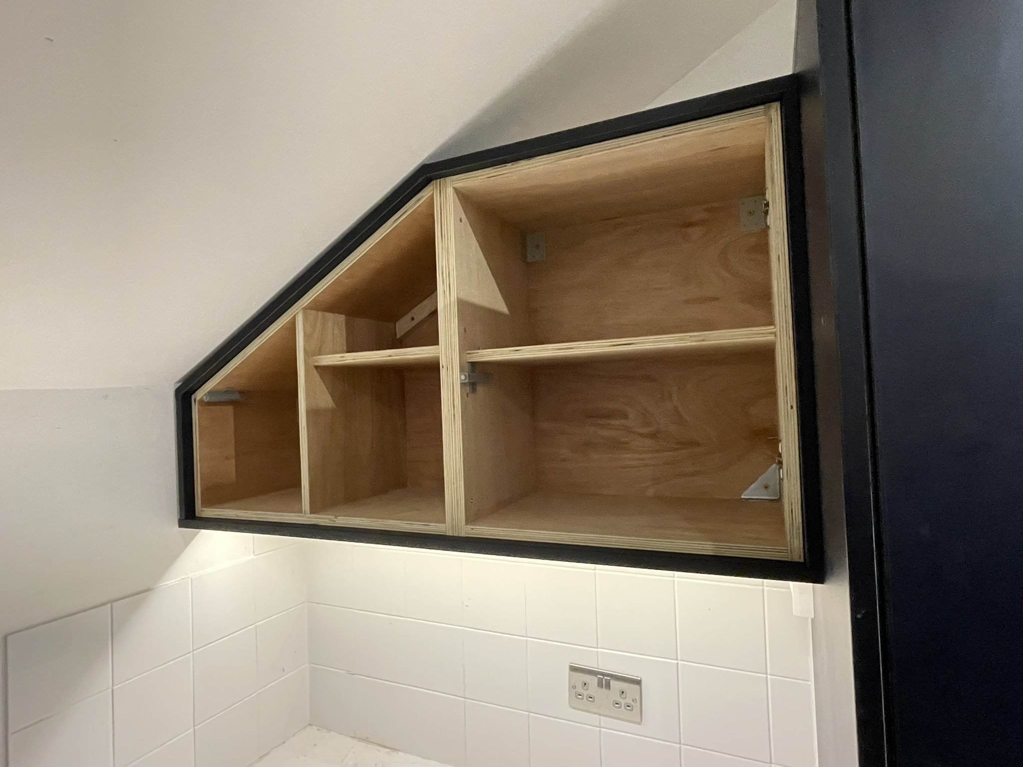 Plywood carcass, protected with Polyx Oil for durability