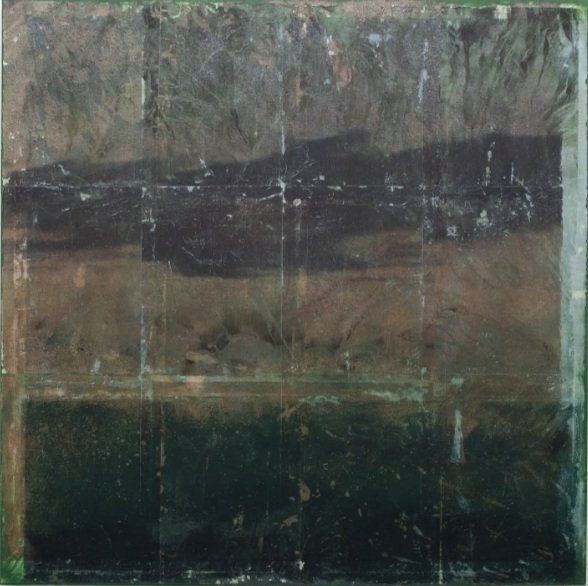 Verde que te quero rosa, 2025
—
Transferência e e tinta acrílica sobre tela
100x100cm