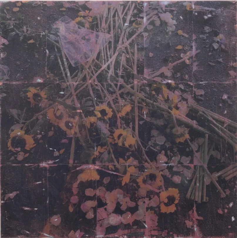 Carta de amor, 2025
—
Transferência e e tinta acrílica sobre tela
100x100cm