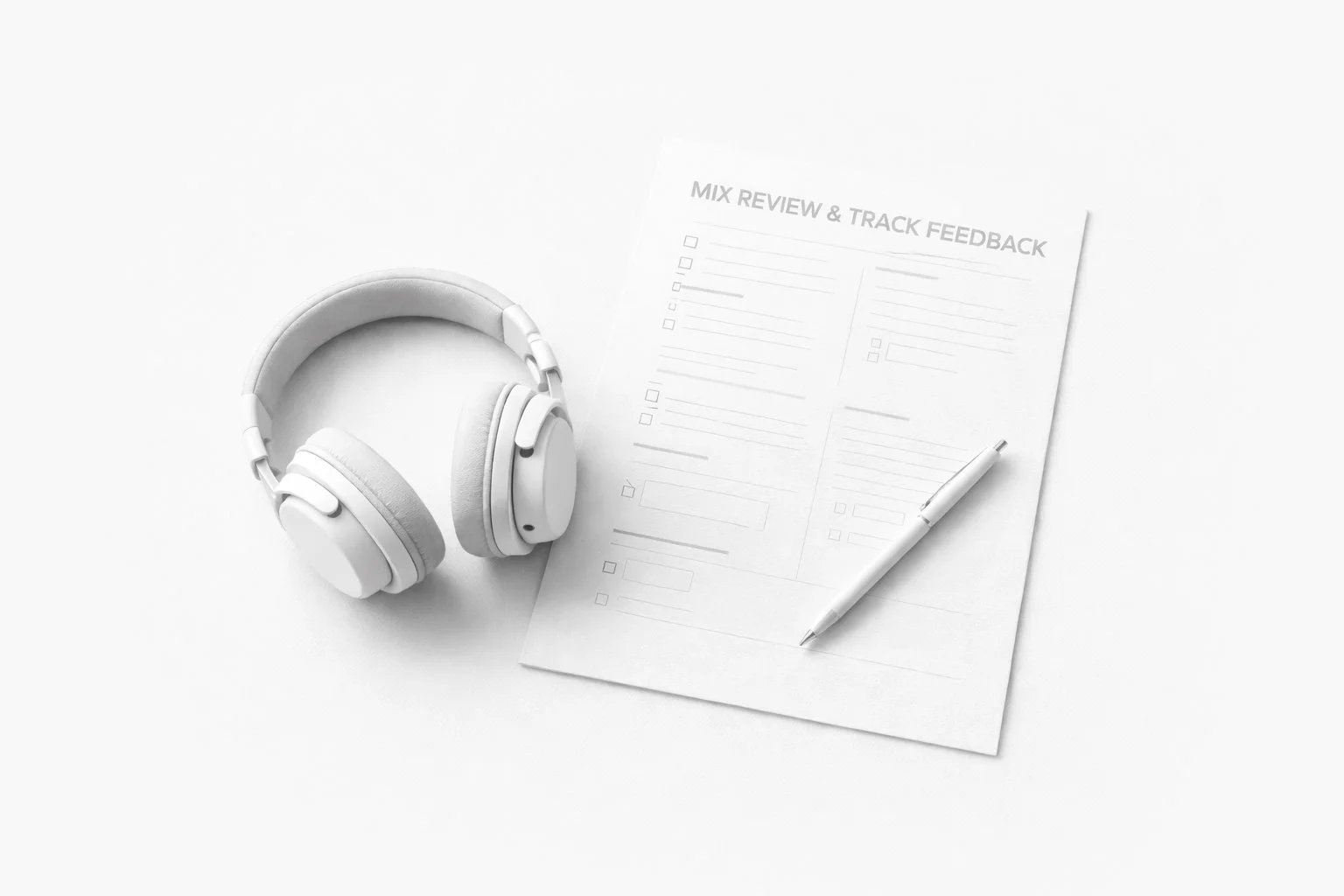 Track Feedback and Mix Review