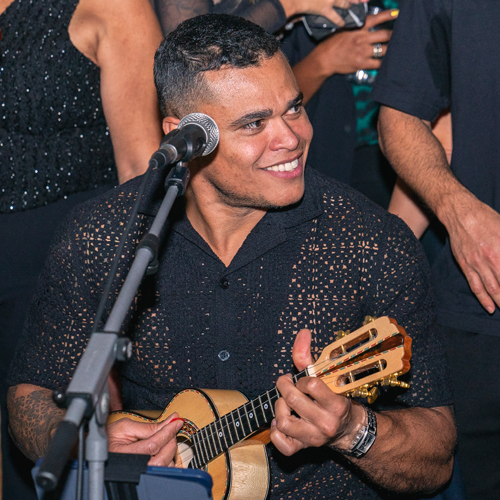 Sasa Cavaco player Samba Roots Amsterdam