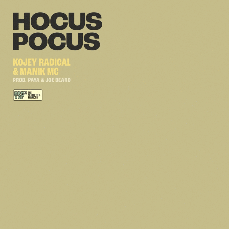 A large hand with a magic wand pointing at a top hat with figures coming out of it. There is a white rabbit in the hat as well. One of the figures is waving a playing card.