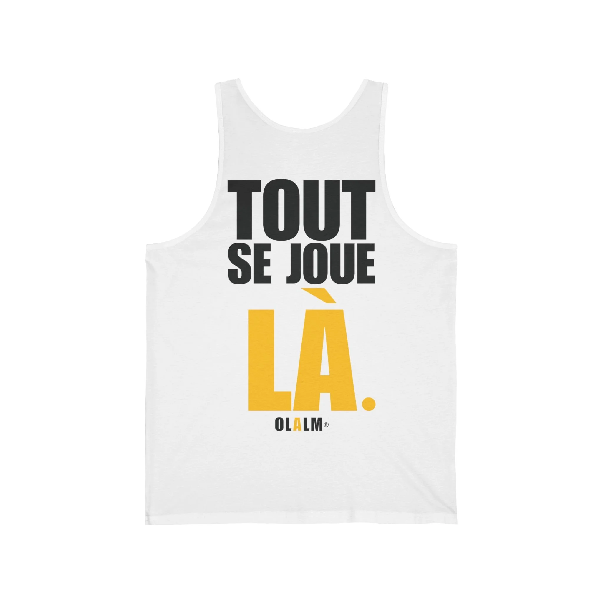 Débardeur  TOUT SE JOUE LÀ.