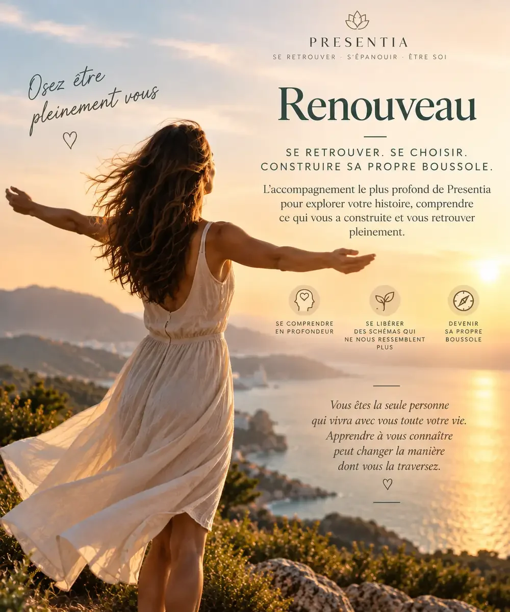RENOUVEAU / 3 mois / 22 séances individuelles / Règlement échelonné en 3 mensualités disponible