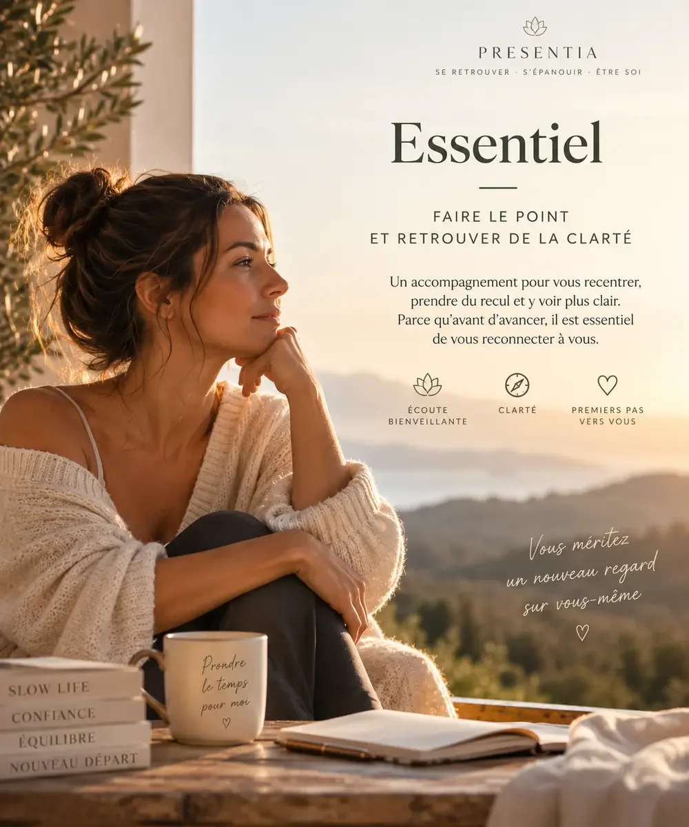 ESSENTIEL / 3 mois / 6 séances individuelles / Règlement échelonné en 3 mensualités disponible